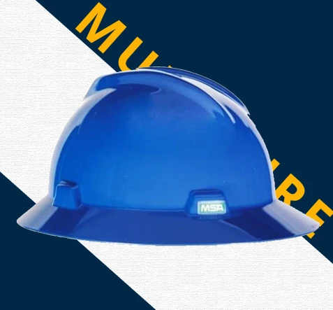 HEAD PROTECTION MSA V Gard Protective Hats 1 a