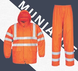 ALSRS003 Polyester PVC Rainsuit