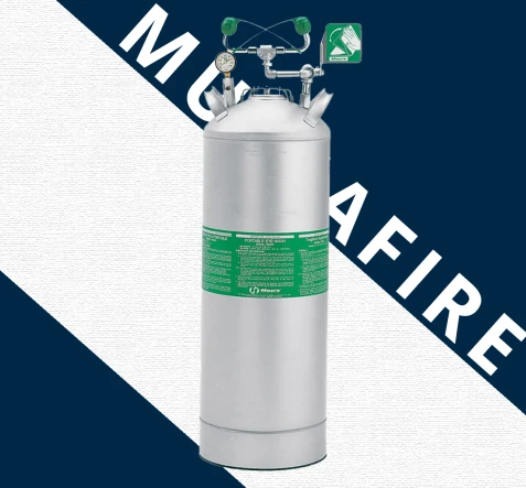 EMERGENCY SHOWER Portable Air Charged Eyewash 1 b