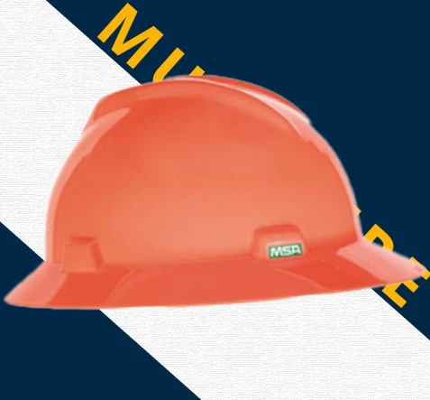 HEAD PROTECTION MSA V Gard Protective Hats 3 c
