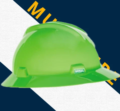 HEAD PROTECTION MSA V Gard Protective Hats 4 d