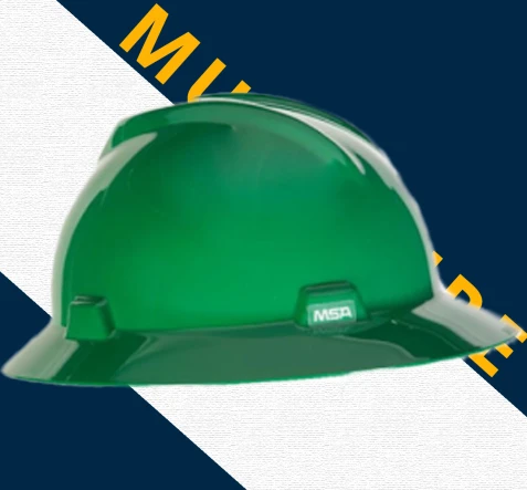 HEAD PROTECTION MSA V Gard Protective Hats 5 e
