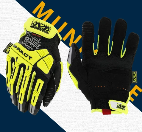 HAND PROTECTION SAFETY HI-VIZ M-PACT® 1 f