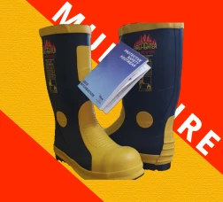 MUNJA FIRE SEPATU PEMADAM  FIREMAN BOOT 
