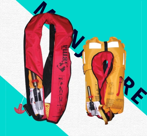 LIFE SAVING EQUIPMENT Inflatable Lifejackets Sigma 150N, CE ISO 12402-3 1 p