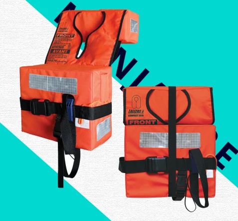 LIFE SAVING EQUIPMENT Compact Folding Lifejacket SOLAS LSA Code 2016 1 s