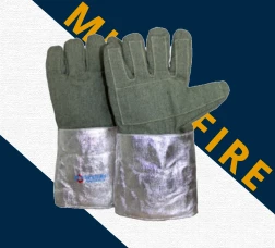 ALUMINUM HEAT RESISTANT GLOVES