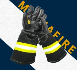 LEATHER FIREMAN GLOVES