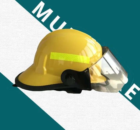FIRE SAFETY Helm Pemadam Kebakaran Plastik, Helm Penyelamatan Api Tipe Amerika 1 z